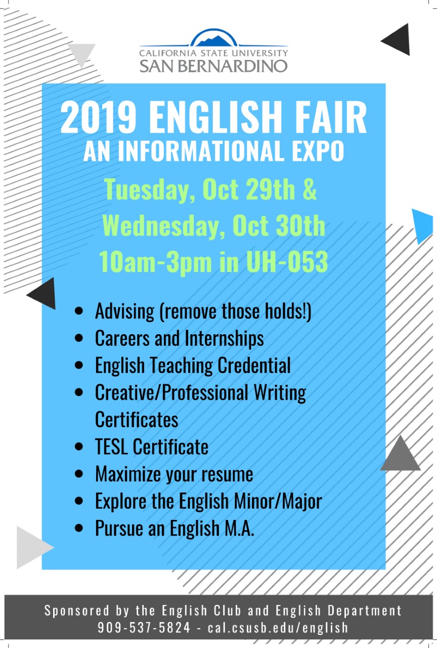 English Fair CSUSB